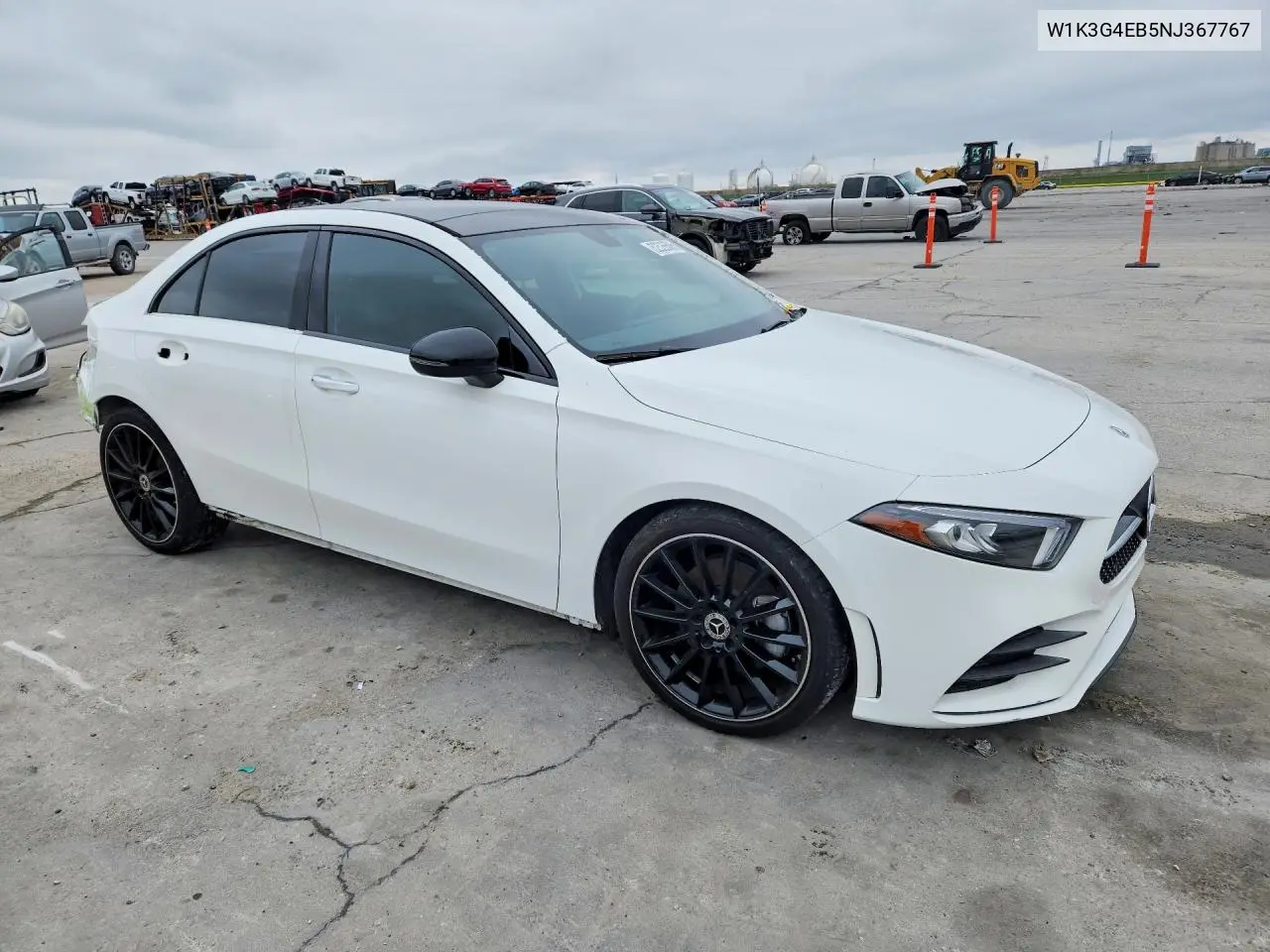 2022 Mercedes-Benz A 220 VIN: W1K3G4EB5NJ367767 Lot: 52526506