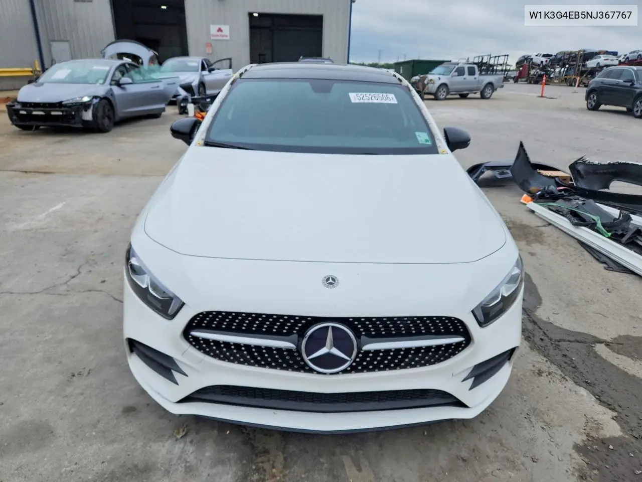 2022 Mercedes-Benz A 220 VIN: W1K3G4EB5NJ367767 Lot: 52526506