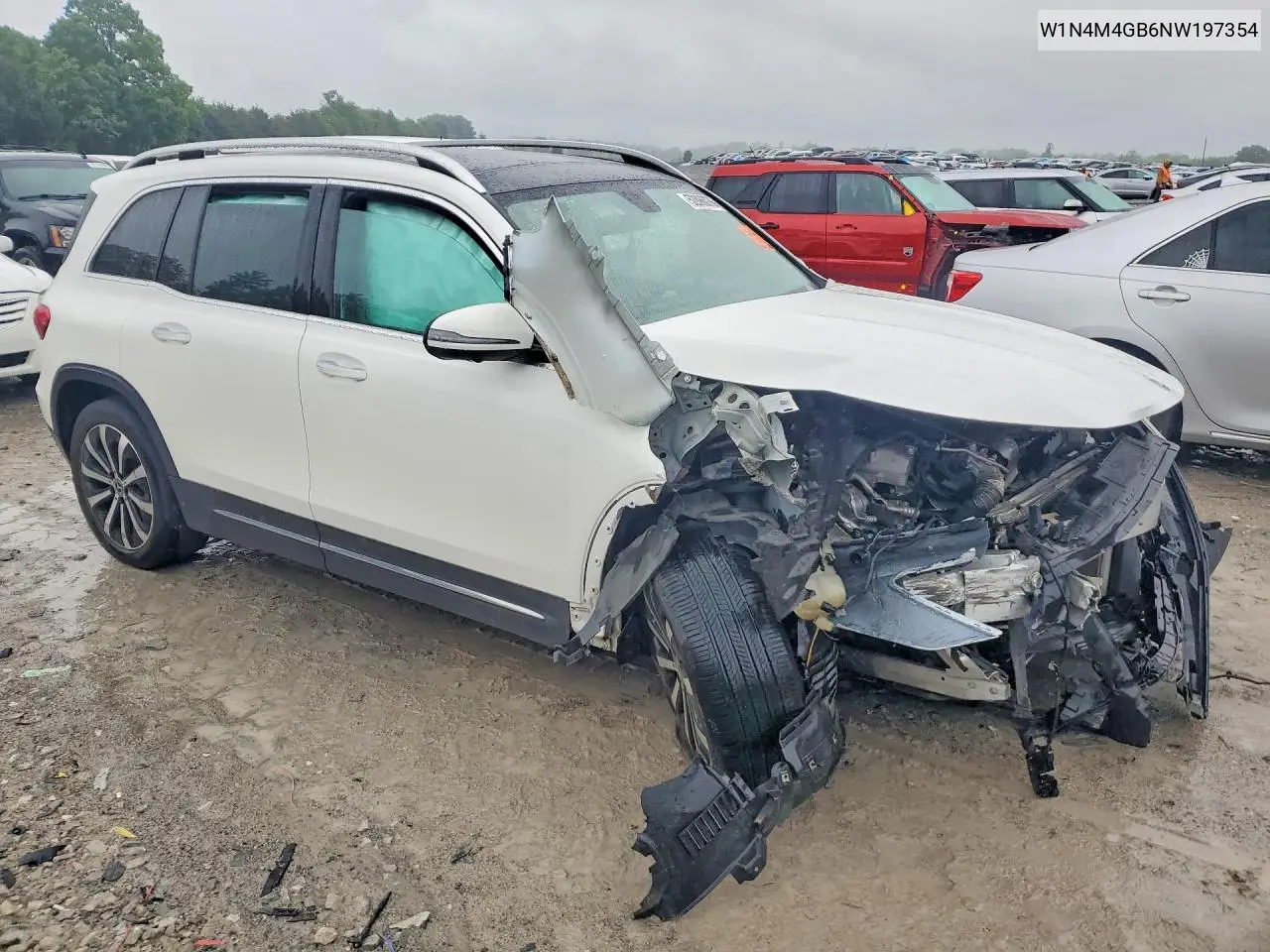 2022 Mercedes-Benz Glb 250 VIN: W1N4M4GB6NW197354 Lot: 52866976