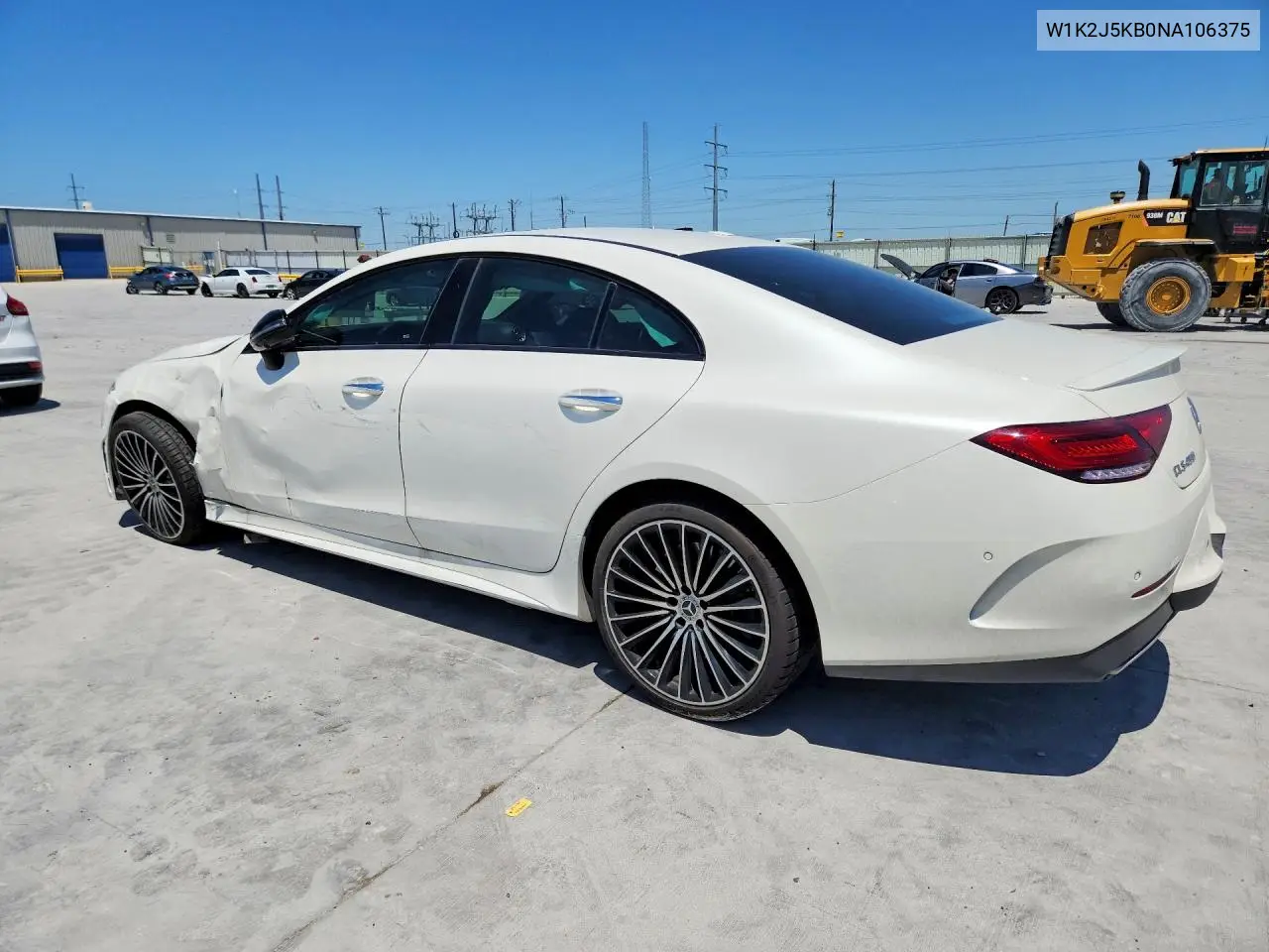 2022 Mercedes-Benz Cls 450 4Matic VIN: W1K2J5KB0NA106375 Lot: 53582146