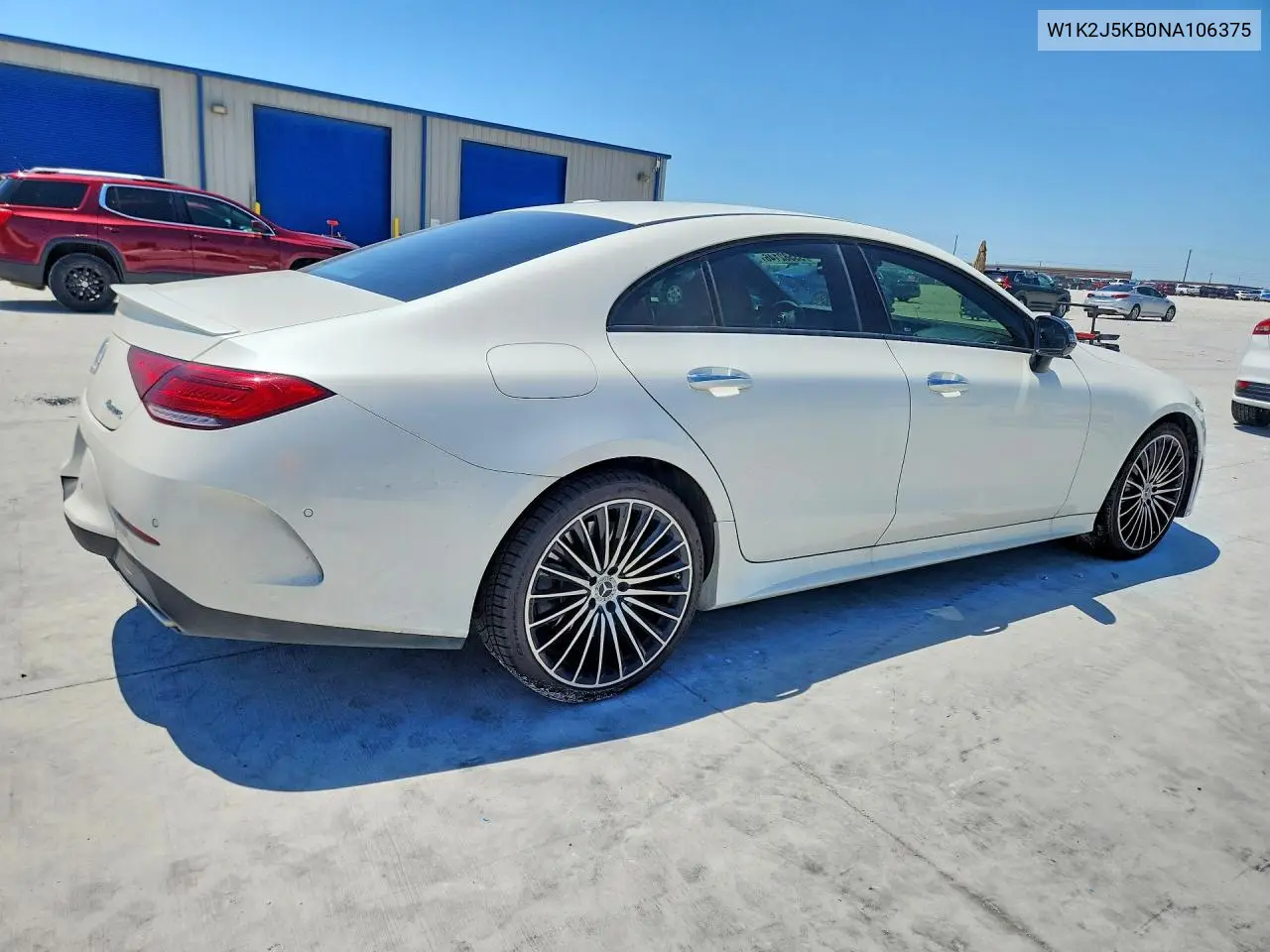 2022 Mercedes-Benz Cls 450 4Matic VIN: W1K2J5KB0NA106375 Lot: 53582146
