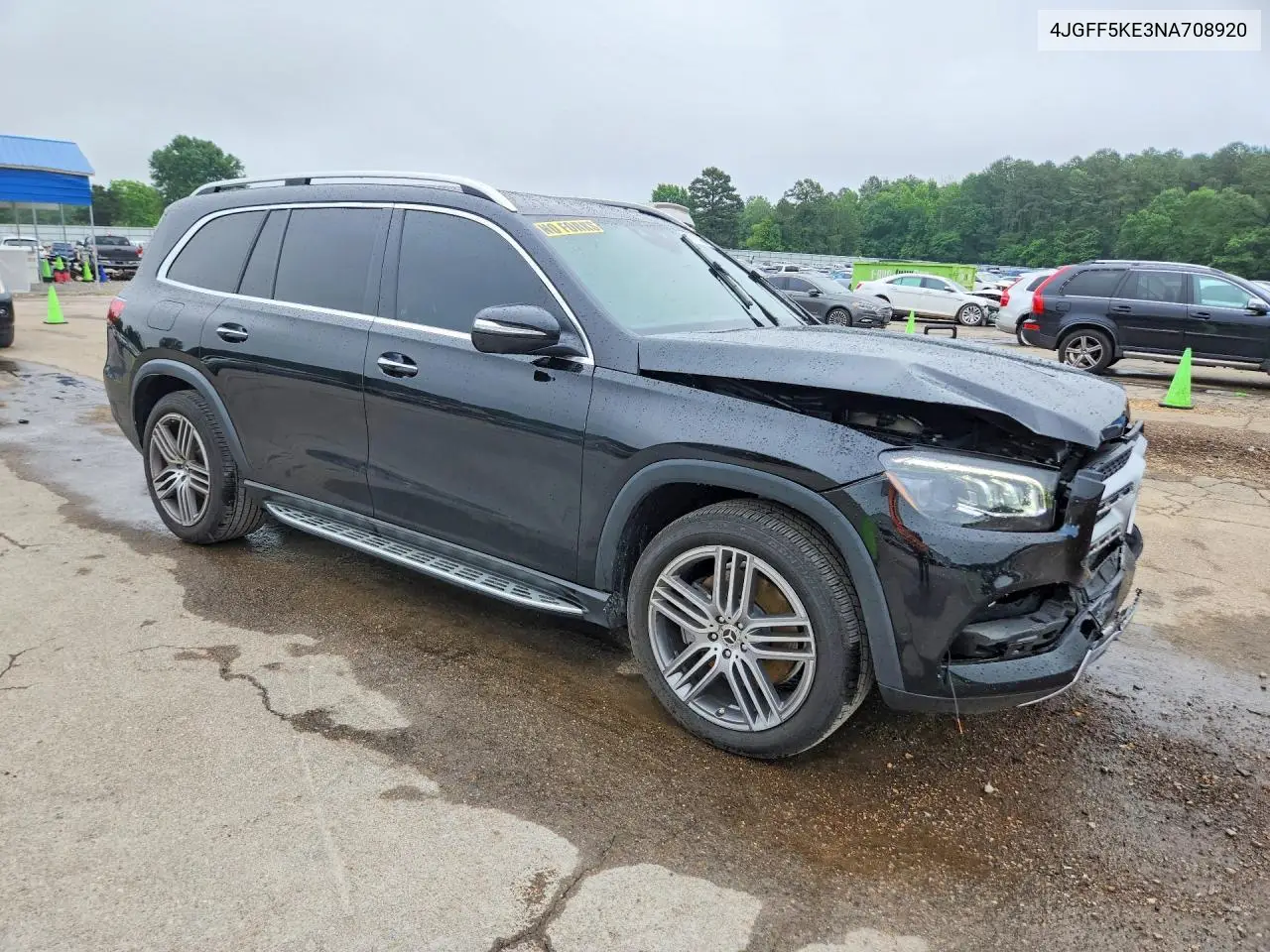 2022 Mercedes-Benz Gls 450 4Matic VIN: 4JGFF5KE3NA708920 Lot: 53816396
