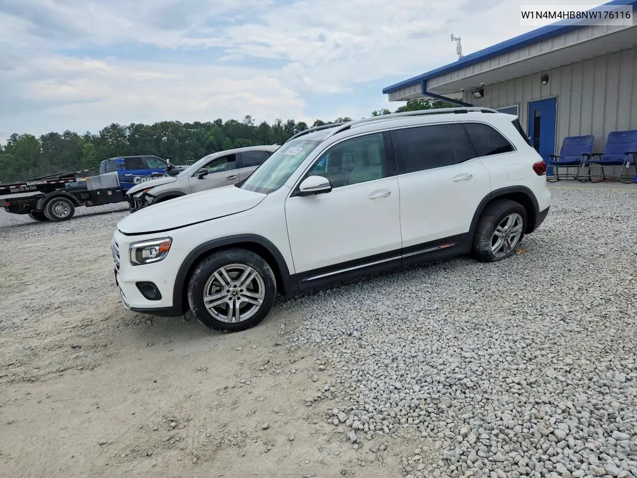 2022 Mercedes-Benz Glb 250 4Matic VIN: W1N4M4HB8NW176116 Lot: 54042726