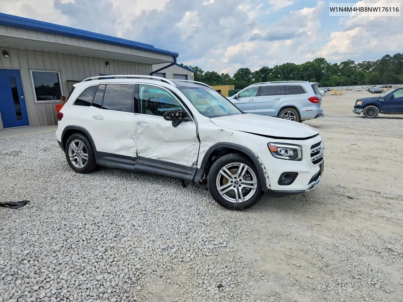 2022 Mercedes-Benz Glb 250 4Matic VIN: W1N4M4HB8NW176116 Lot: 54042726