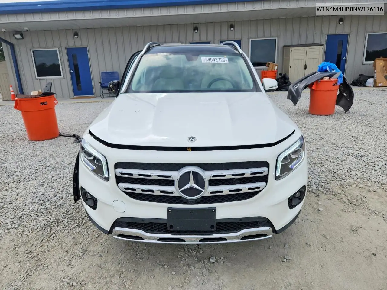 2022 Mercedes-Benz Glb 250 4Matic VIN: W1N4M4HB8NW176116 Lot: 54042726