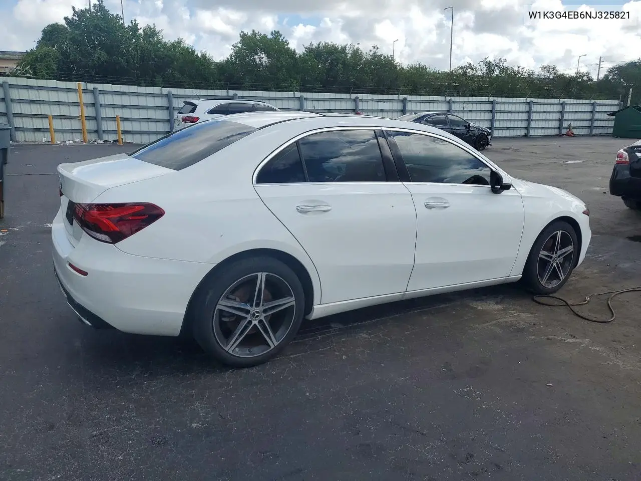 2022 Mercedes-Benz A 220 VIN: W1K3G4EB6NJ325821 Lot: 54795786