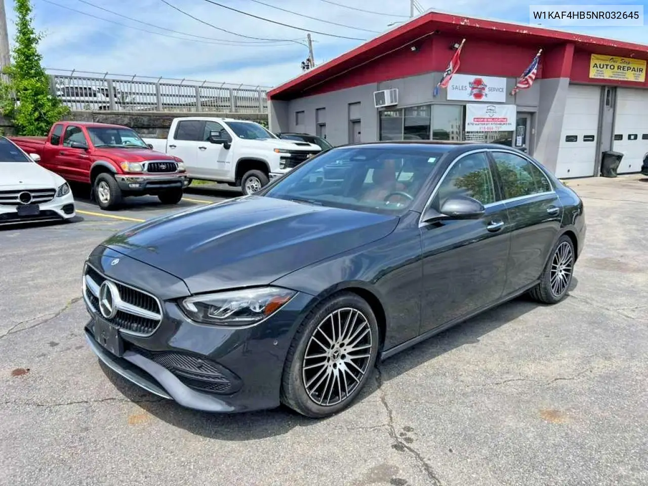 2022 Mercedes-Benz C 300 4Matic VIN: W1KAF4HB5NR032645 Lot: 55461806