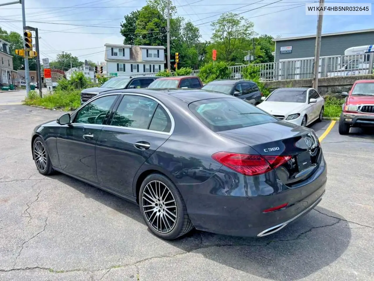 2022 Mercedes-Benz C 300 4Matic VIN: W1KAF4HB5NR032645 Lot: 55461806