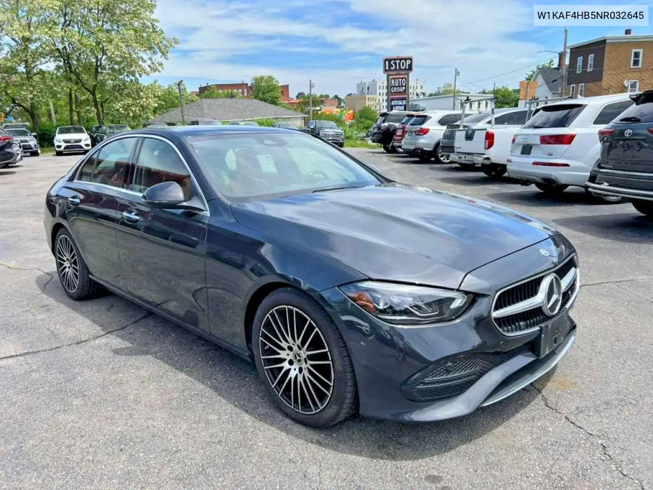 2022 Mercedes-Benz C 300 4Matic VIN: W1KAF4HB5NR032645 Lot: 55461806