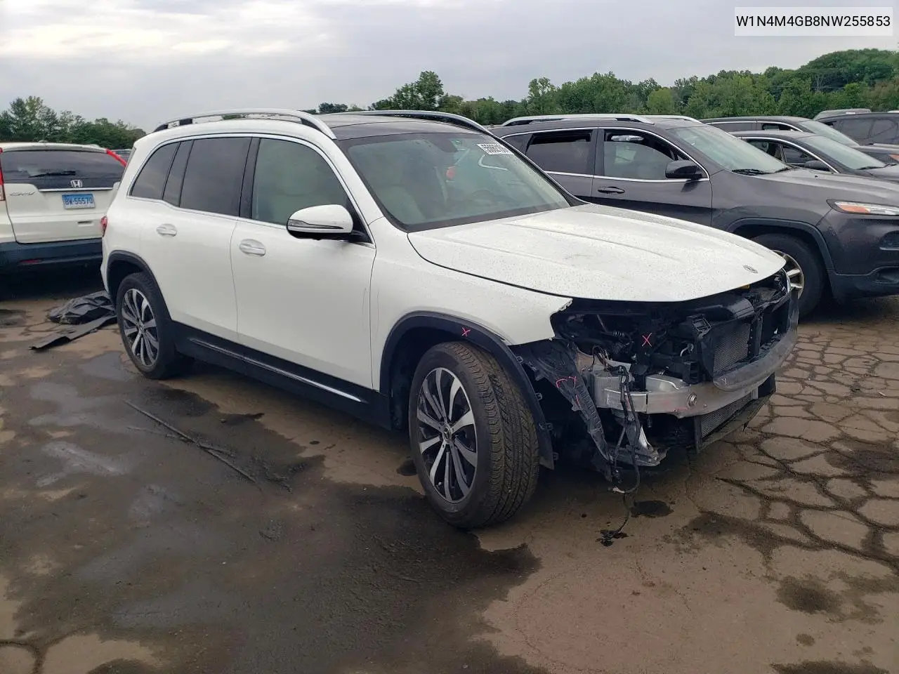 2022 Mercedes-Benz Glb 250 VIN: W1N4M4GB8NW255853 Lot: 55862106
