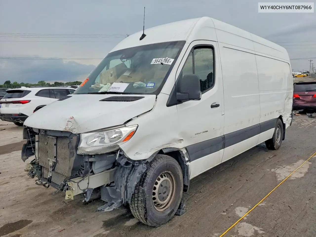 2022 Mercedes Benz Sprinter 2500 Delivery Van VIN: W1Y40CHY6NT087966 Lot: 56454166
