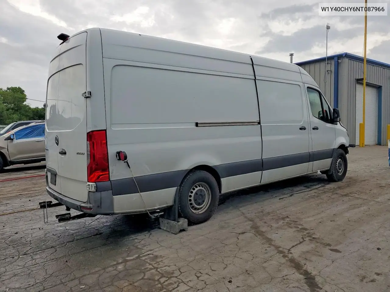 2022 Mercedes Benz Sprinter 2500 Delivery Van VIN: W1Y40CHY6NT087966 Lot: 56454166