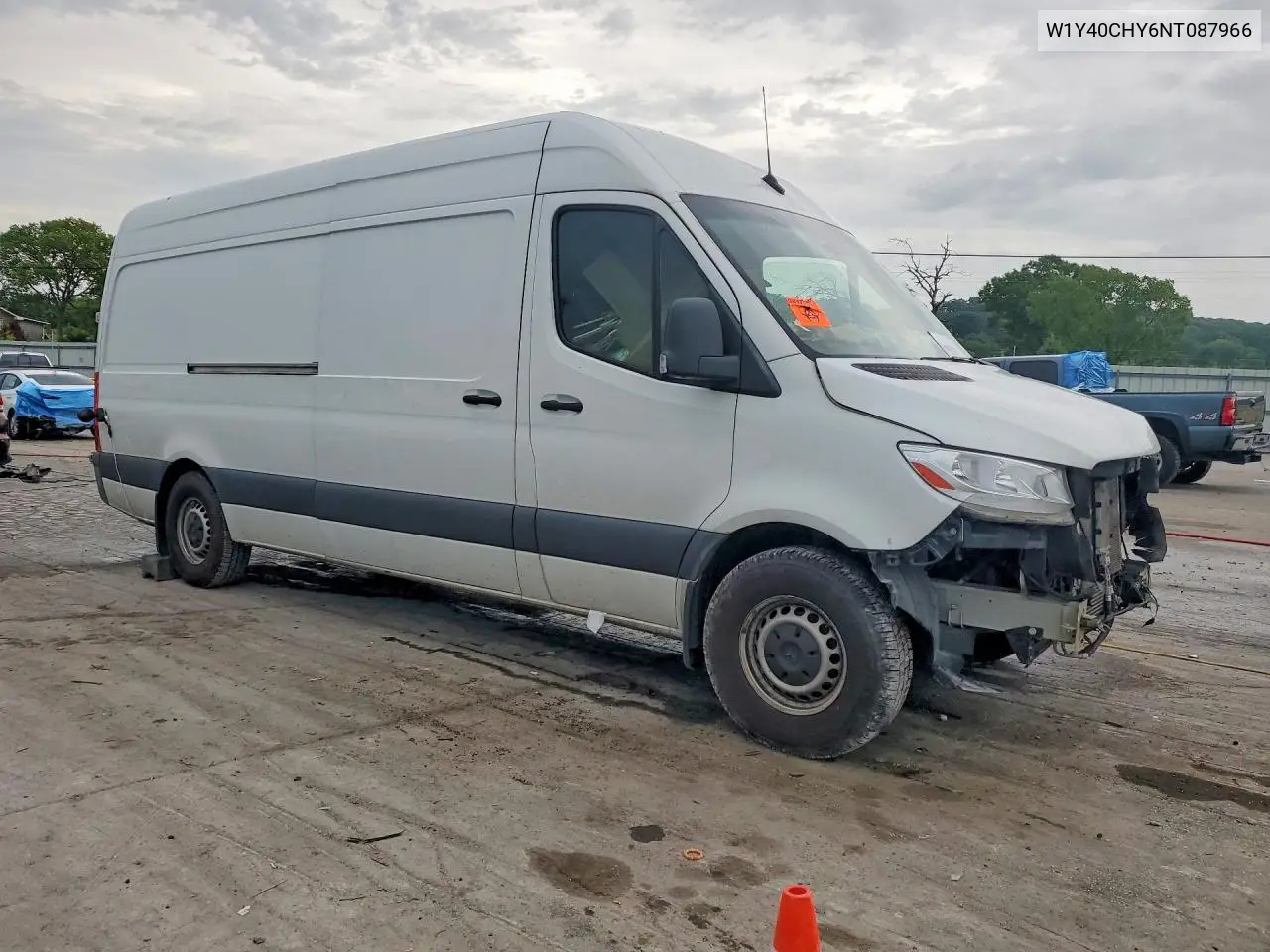 2022 Mercedes Benz Sprinter 2500 Delivery Van VIN: W1Y40CHY6NT087966 Lot: 56454166