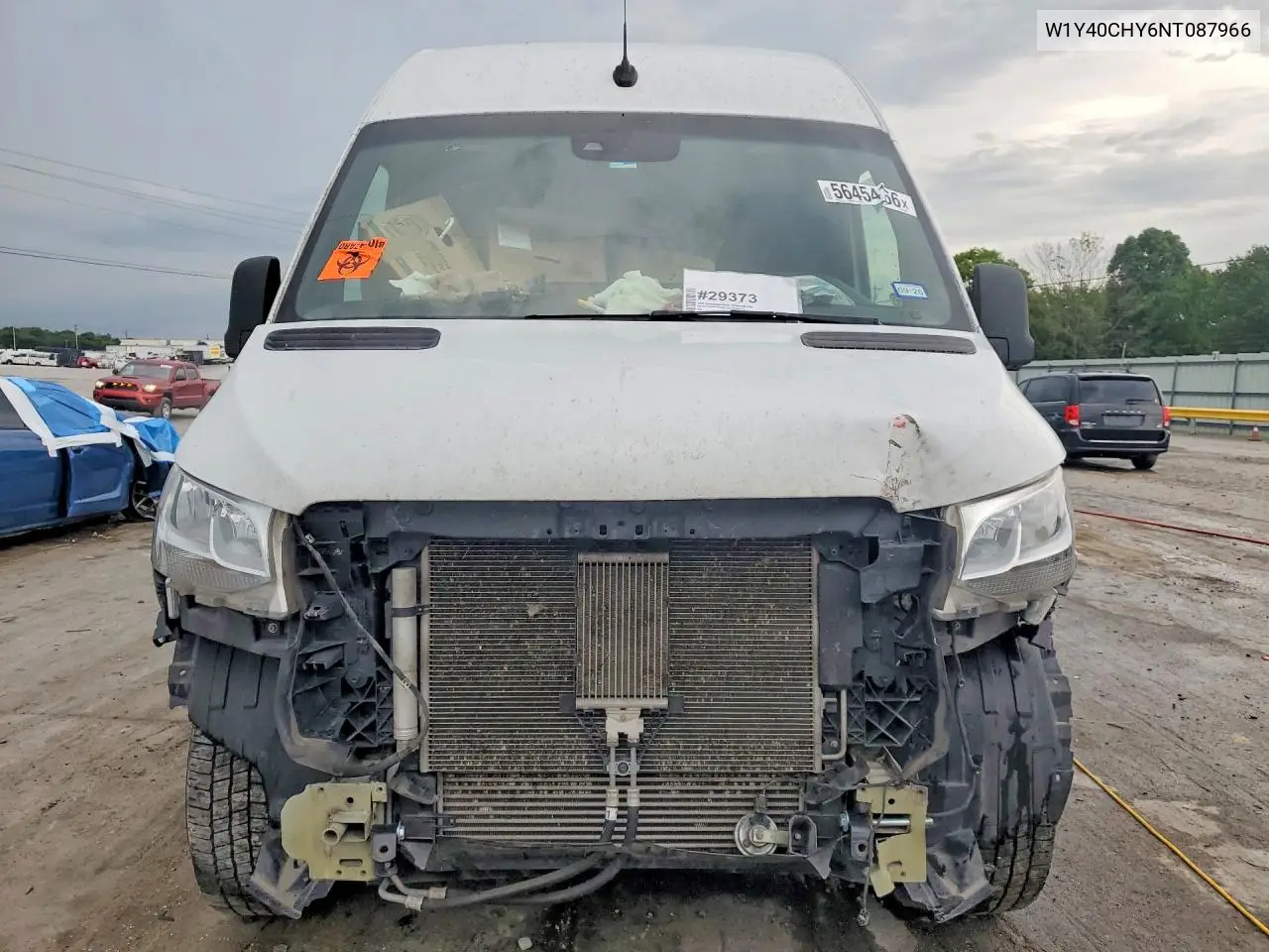 2022 Mercedes Benz Sprinter 2500 Delivery Van VIN: W1Y40CHY6NT087966 Lot: 56454166