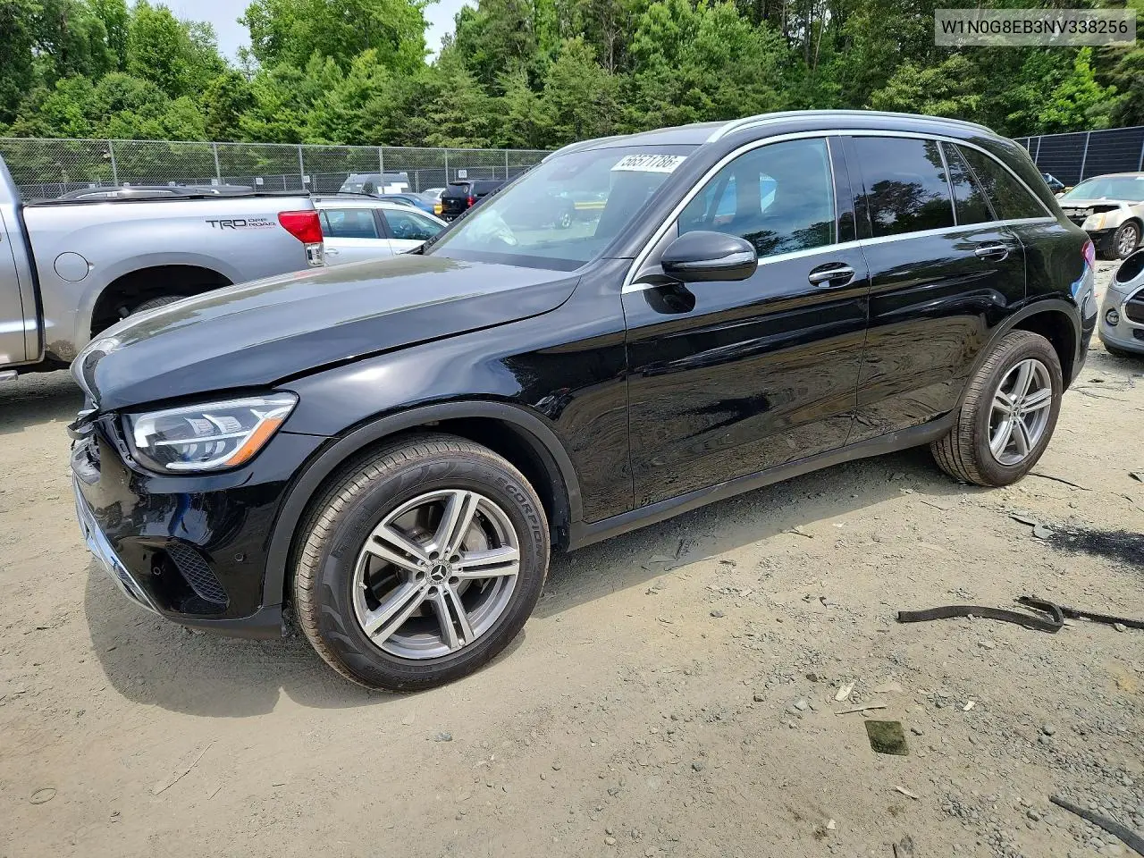 2022 Mercedes-Benz Glc 300 4Matic VIN: W1N0G8EB3NV338256 Lot: 56571786