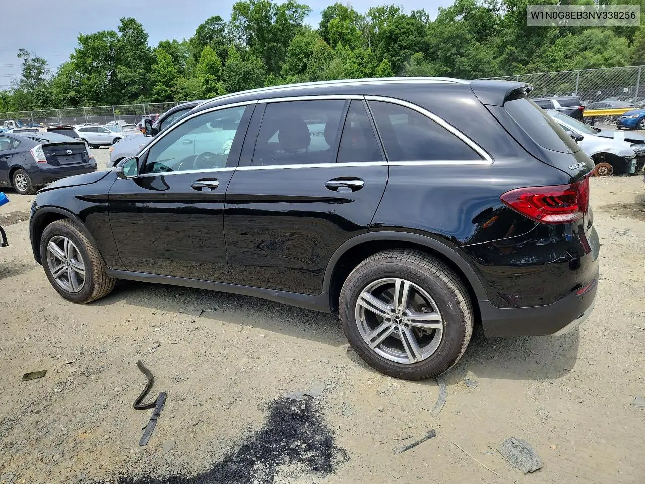 2022 Mercedes-Benz Glc 300 4Matic VIN: W1N0G8EB3NV338256 Lot: 56571786