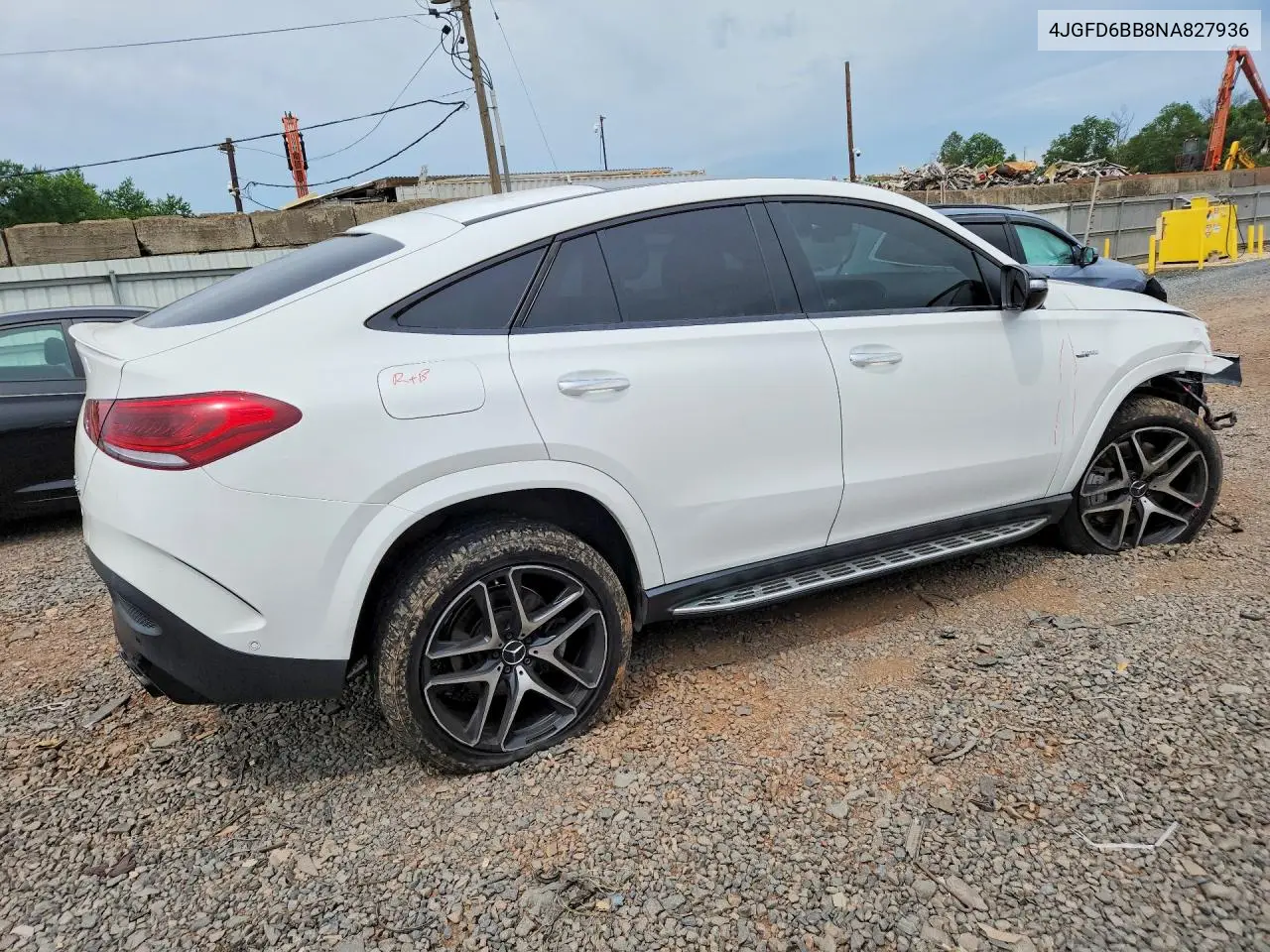 2022 Mercedes-Benz Gle Coupe Amg 53 4Matic VIN: 4JGFD6BB8NA827936 Lot: 56652646