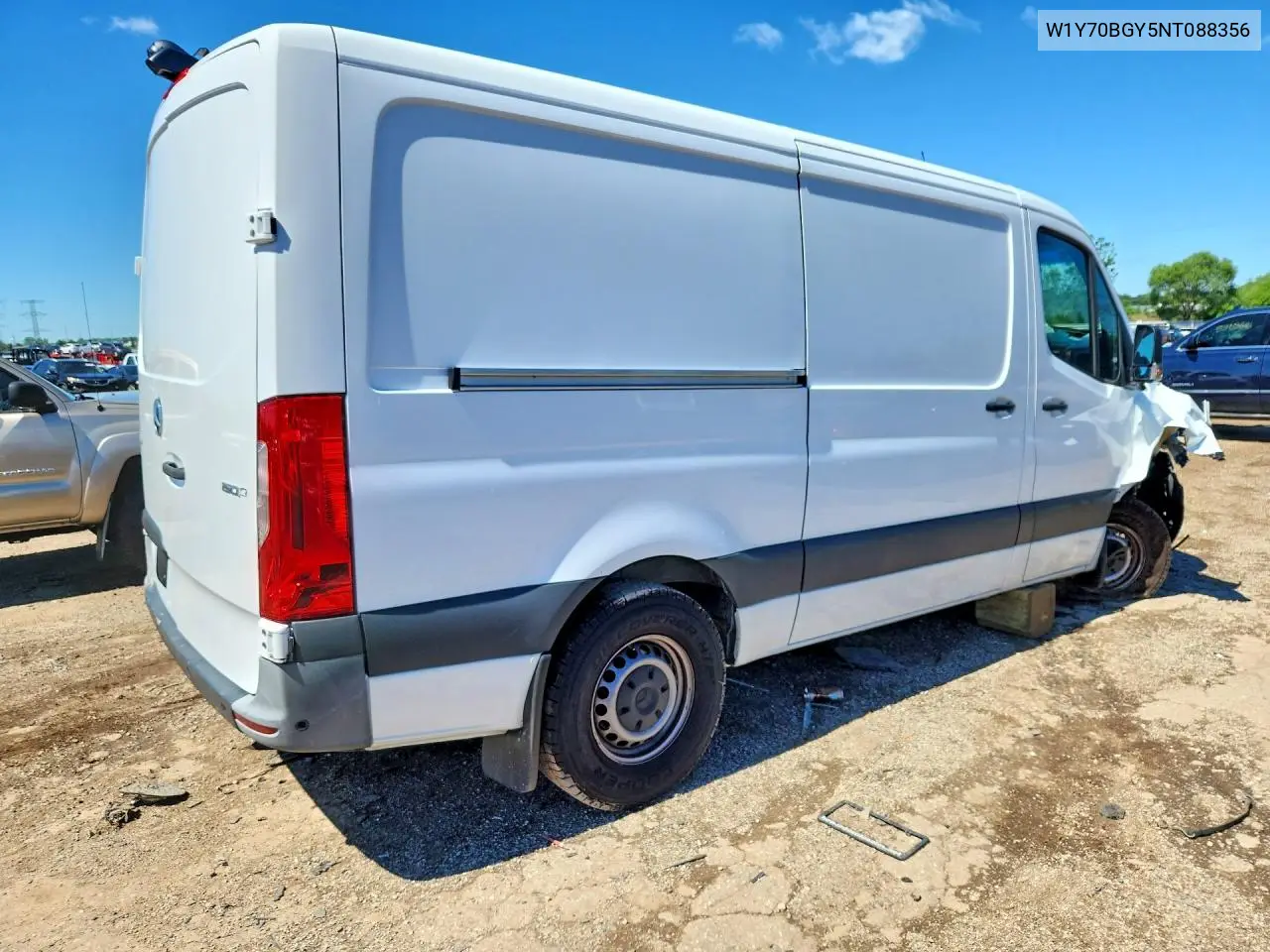 2022 Mercedes-Benz Sprinter 1500 VIN: W1Y70BGY5NT088356 Lot: 57130336