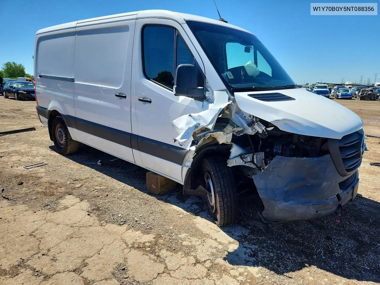 2022 Mercedes-Benz Sprinter 1500 VIN: W1Y70BGY5NT088356 Lot: 57130336