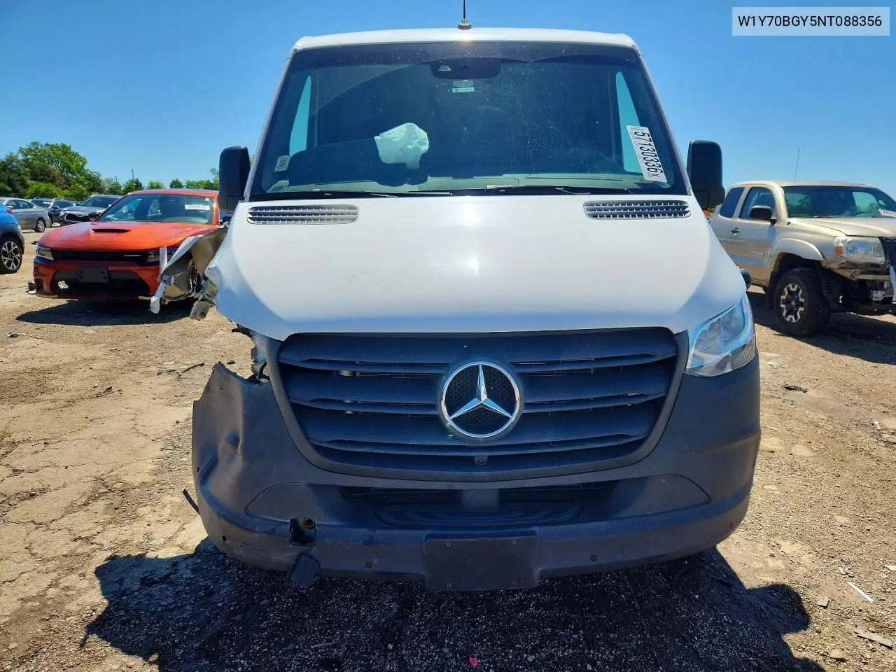 2022 Mercedes-Benz Sprinter 1500 VIN: W1Y70BGY5NT088356 Lot: 57130336