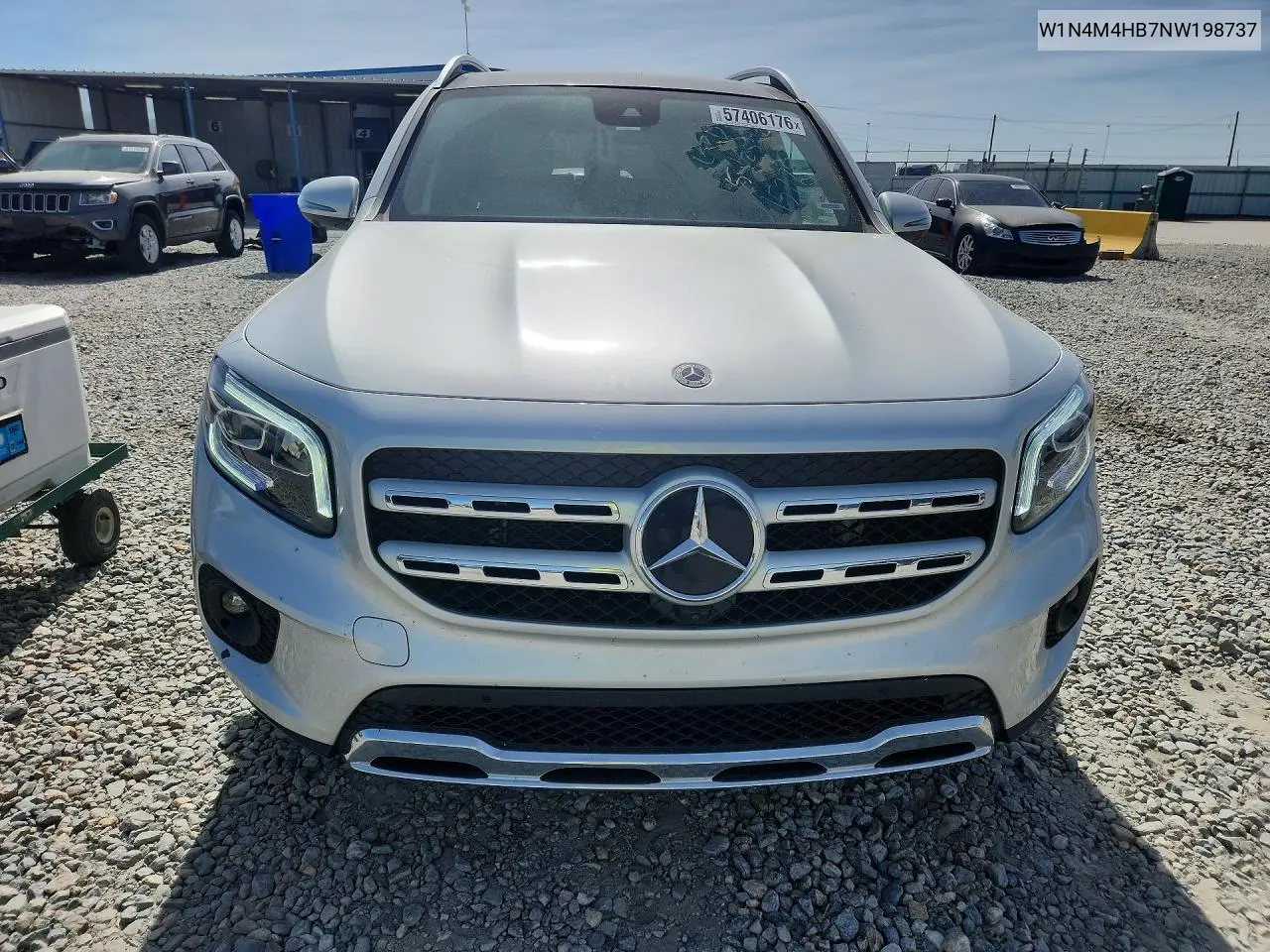 2022 Mercedes-Benz Glb 250 4Matic VIN: W1N4M4HB7NW198737 Lot: 57406176