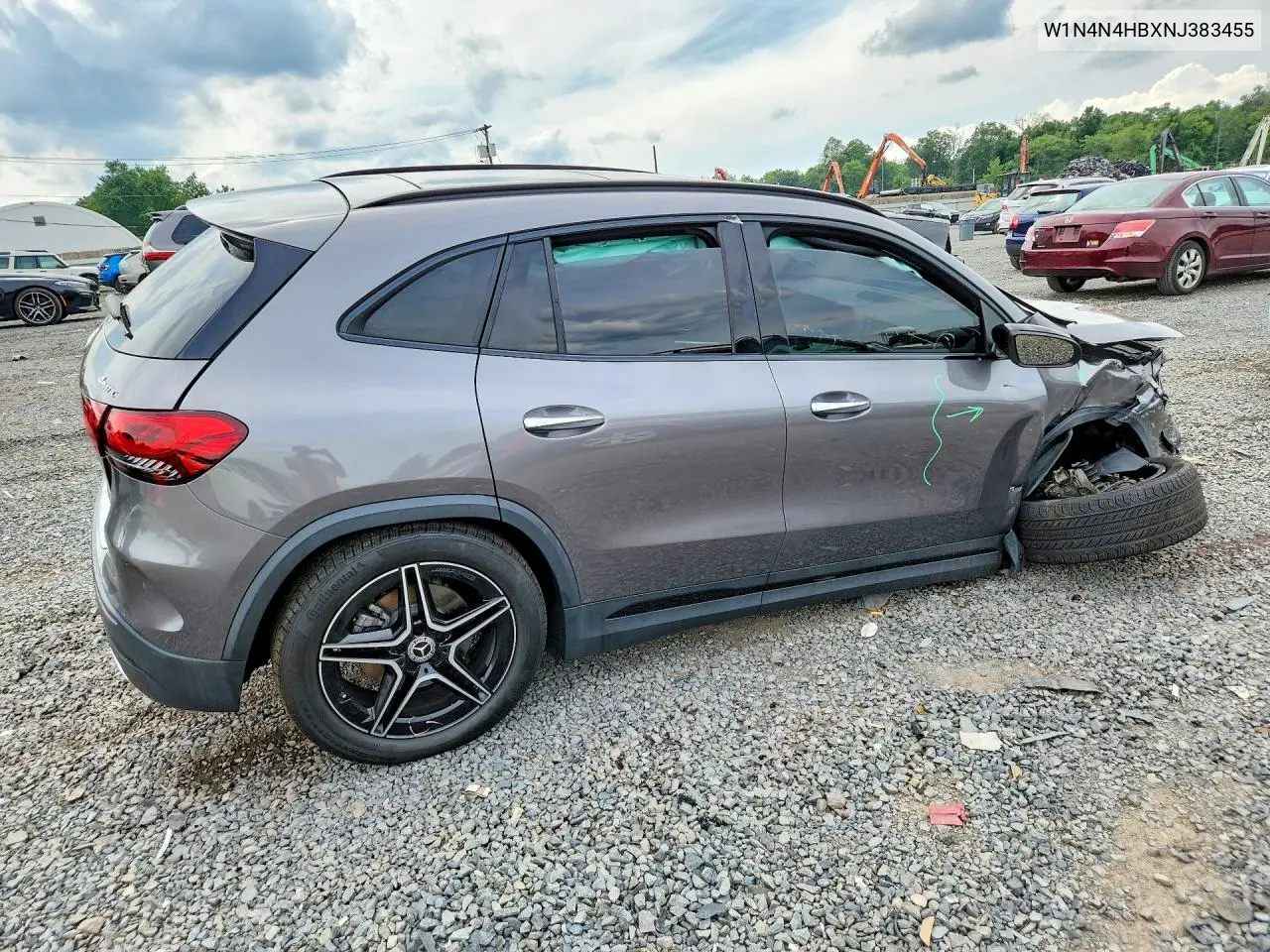 2022 Mercedes-Benz Gla 250 4Matic VIN: W1N4N4HBXNJ383455 Lot: 57514836