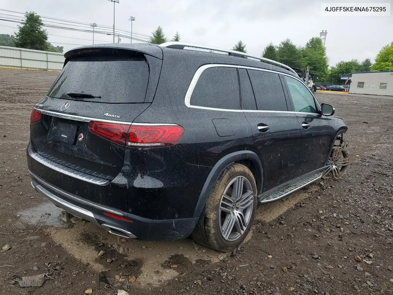 2022 Mercedes-Benz Gls 450 4Matic VIN: 4JGFF5KE4NA675295 Lot: 57543126