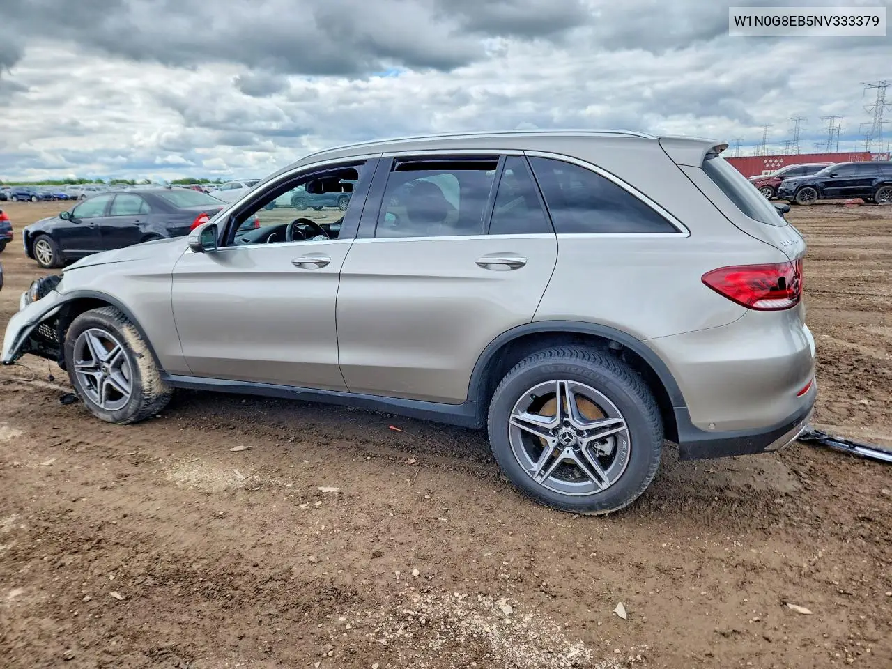 2022 Mercedes-Benz Glc 300 4Matic VIN: W1N0G8EB5NV333379 Lot: 57693506
