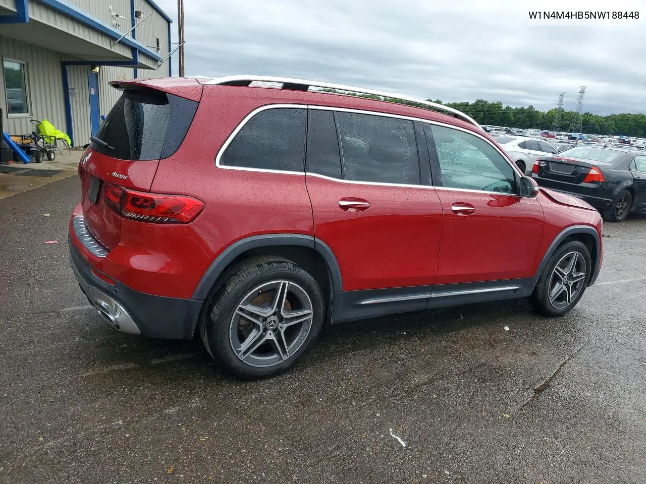 2022 Mercedes-Benz Glb 250 4Matic VIN: W1N4M4HB5NW188448 Lot: 57882186