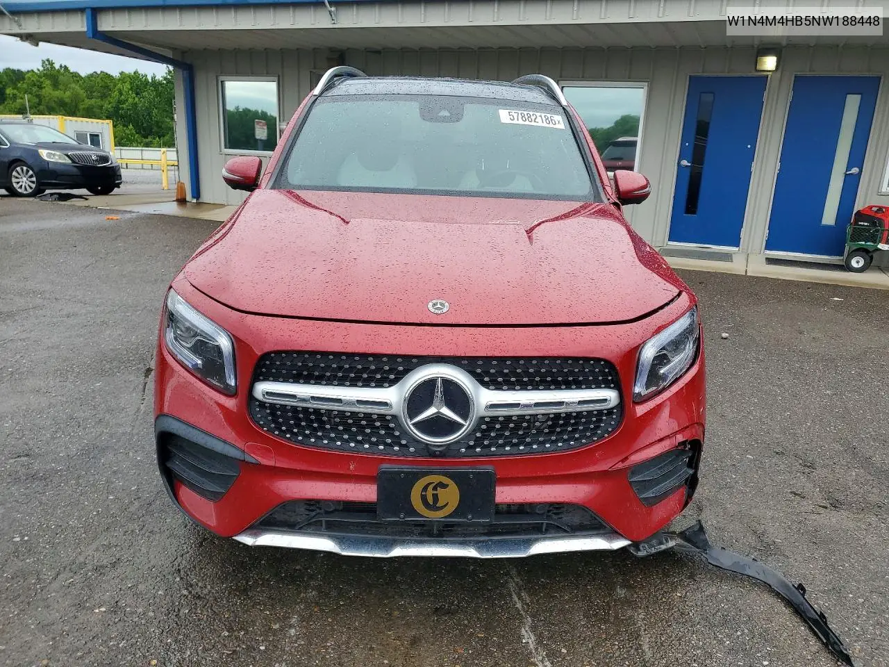 2022 Mercedes-Benz Glb 250 4Matic VIN: W1N4M4HB5NW188448 Lot: 57882186