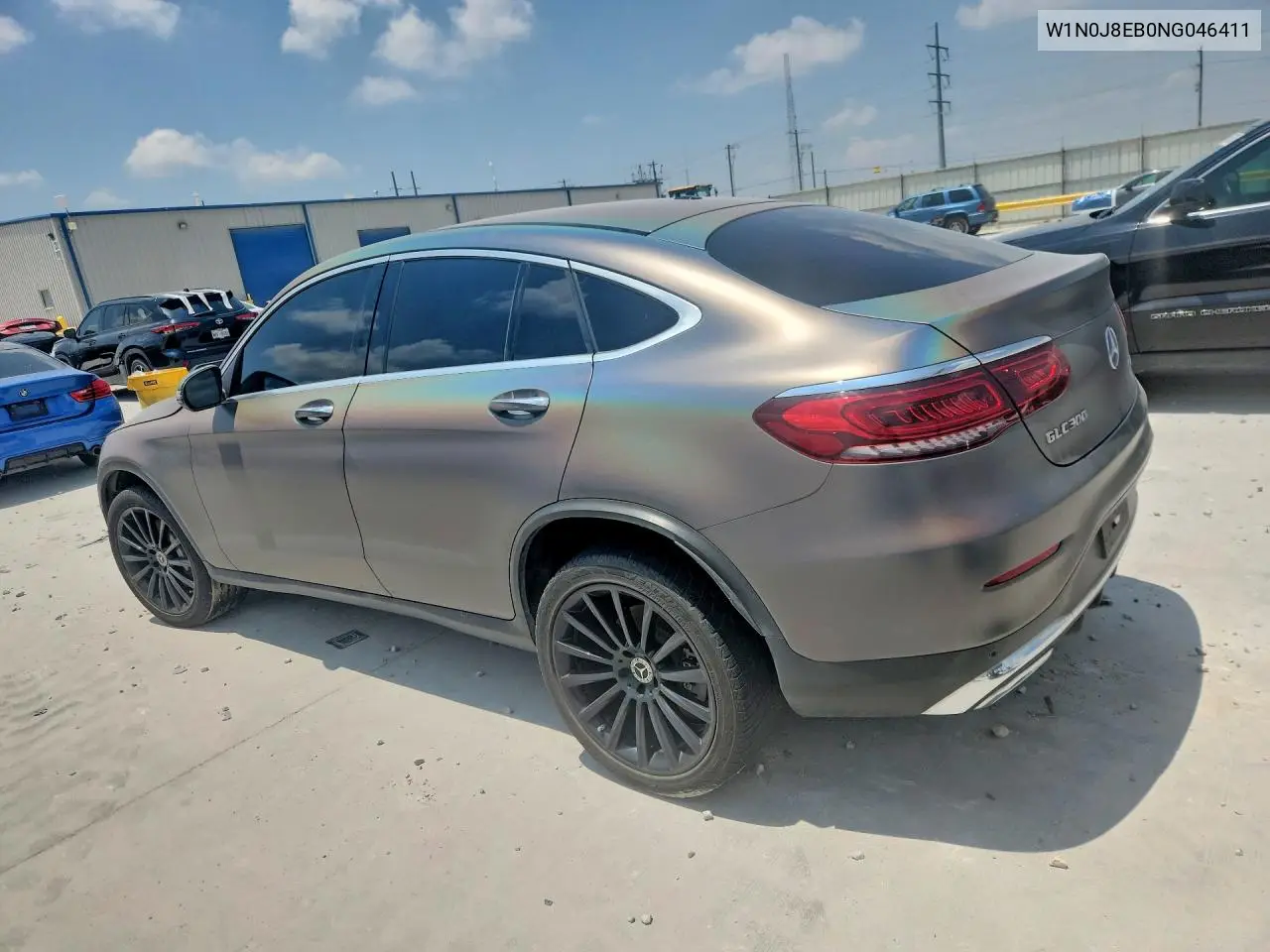 2022 Mercedes-Benz Glc Coupe 300 4Matic VIN: W1N0J8EB0NG046411 Lot: 57962496