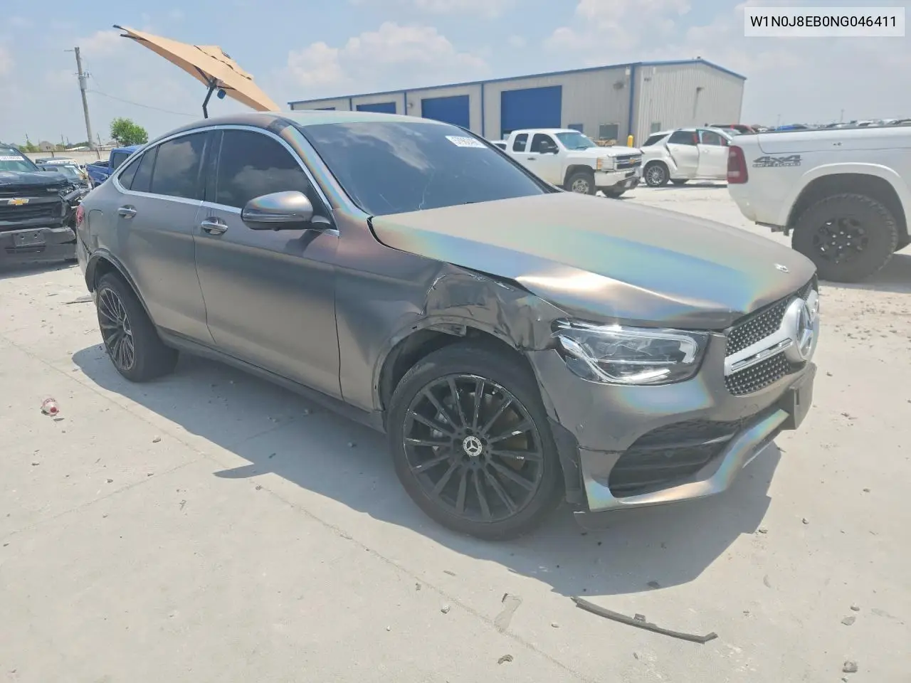 2022 Mercedes-Benz Glc Coupe 300 4Matic VIN: W1N0J8EB0NG046411 Lot: 57962496