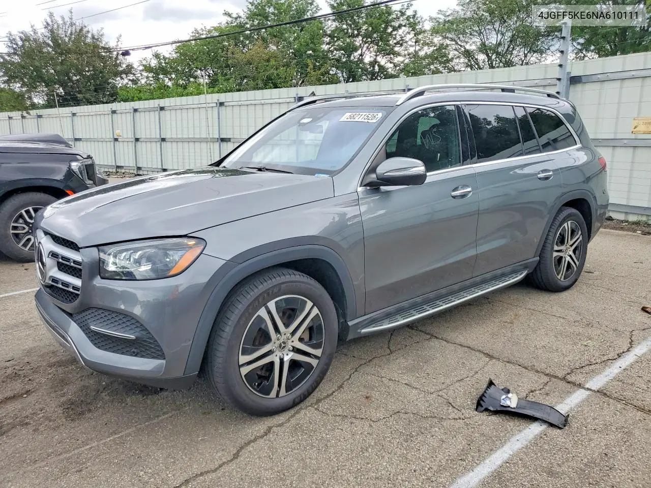 2022 Mercedes-Benz Gls 450 4Matic VIN: 4JGFF5KE6NA610111 Lot: 58211526