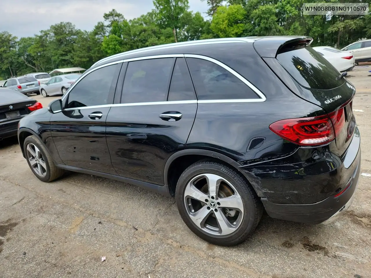 2022 Mercedes-Benz Glc 300 VIN: W1N0G8DB1NG110570 Lot: 58368366