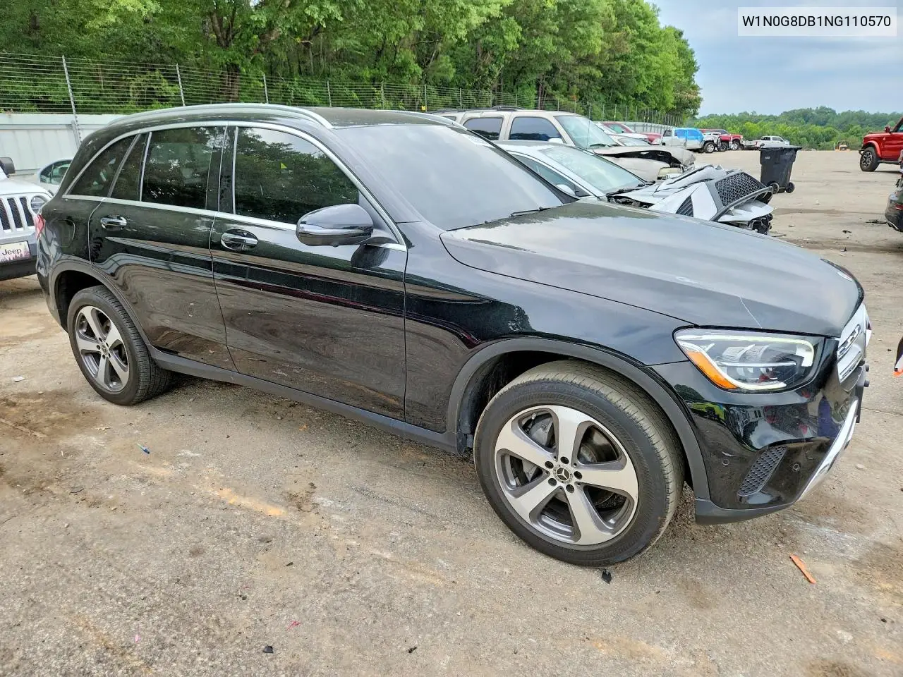 2022 Mercedes-Benz Glc 300 VIN: W1N0G8DB1NG110570 Lot: 58368366