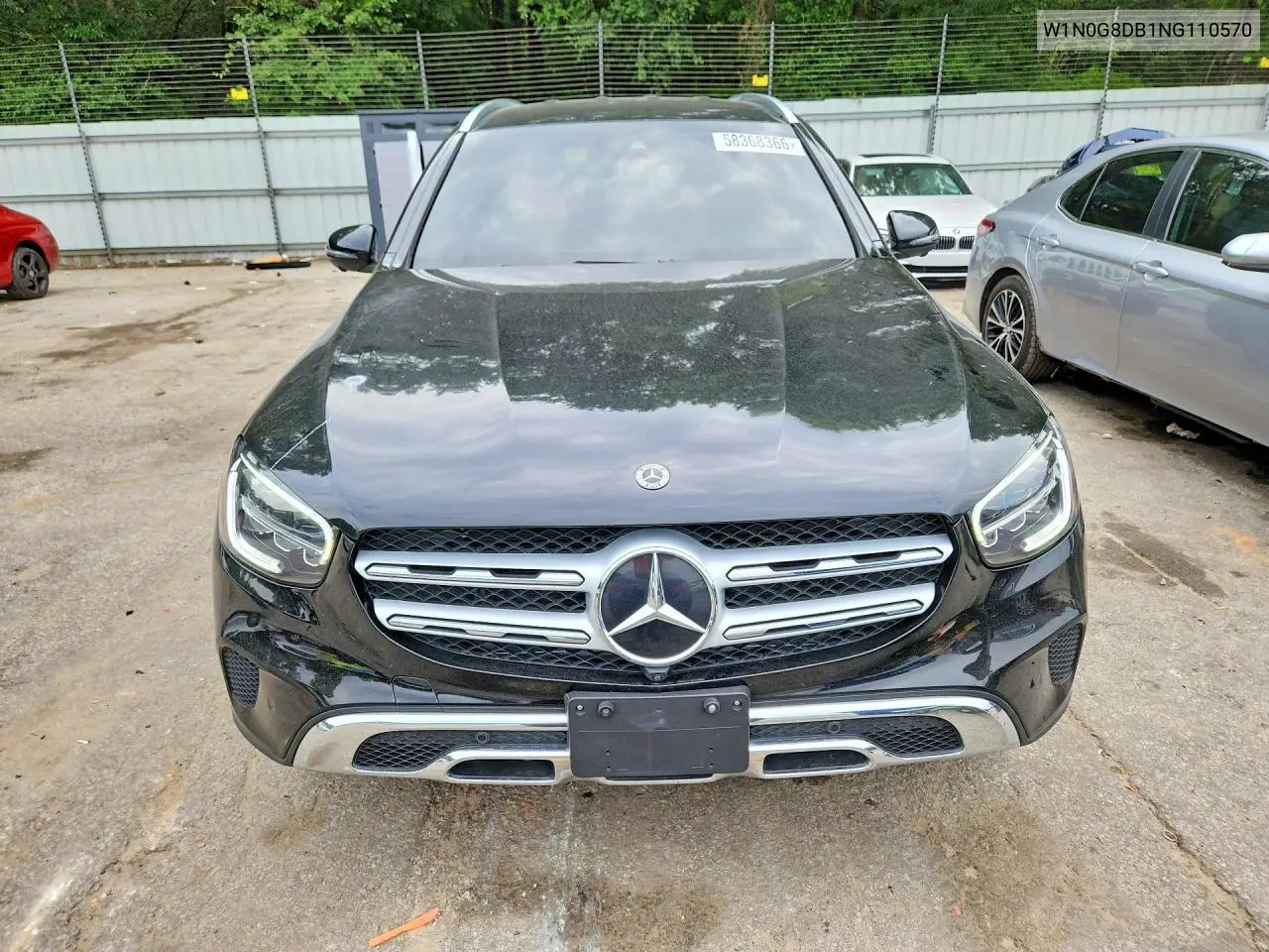 2022 Mercedes-Benz Glc 300 VIN: W1N0G8DB1NG110570 Lot: 58368366