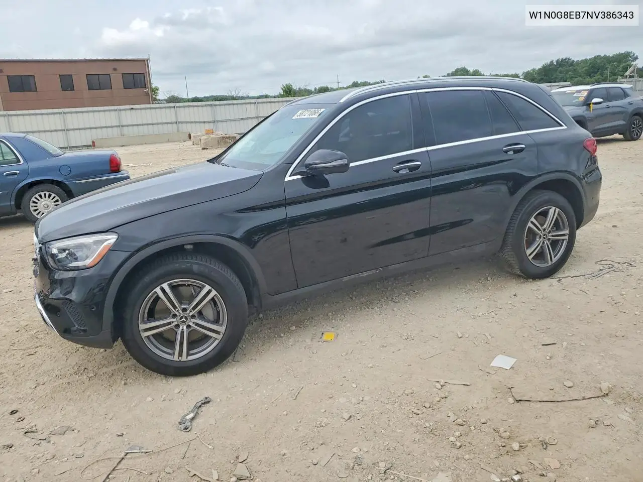 2022 Mercedes-Benz Glc 300 4Matic VIN: W1N0G8EB7NV386343 Lot: 58721066