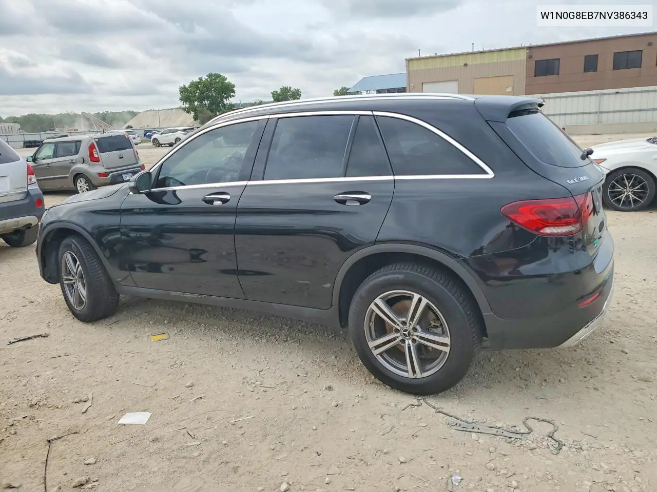 2022 Mercedes-Benz Glc 300 4Matic VIN: W1N0G8EB7NV386343 Lot: 58721066