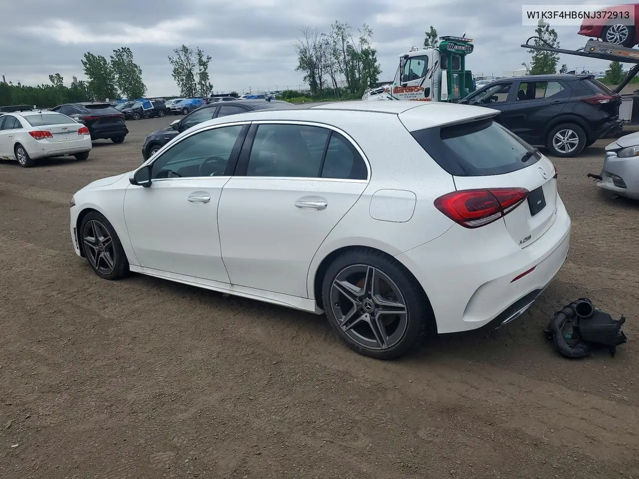 2022 Mercedes-Benz A 250 4Matic VIN: W1K3F4HB6NJ372913 Lot: 59101176