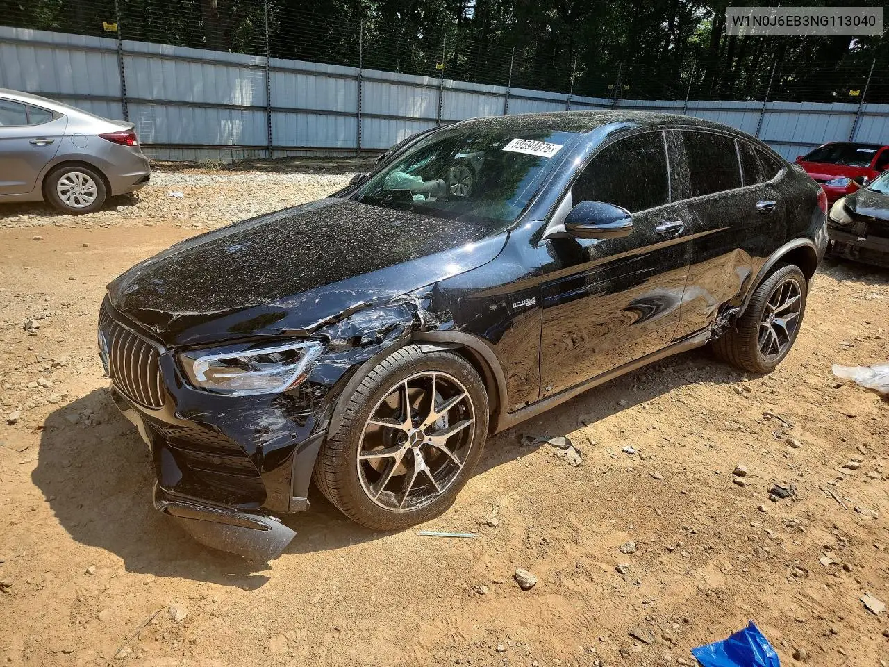 2022 Mercedes-Benz Glc Coupe 43 4Matic Amg VIN: W1N0J6EB3NG113040 Lot: 59594676