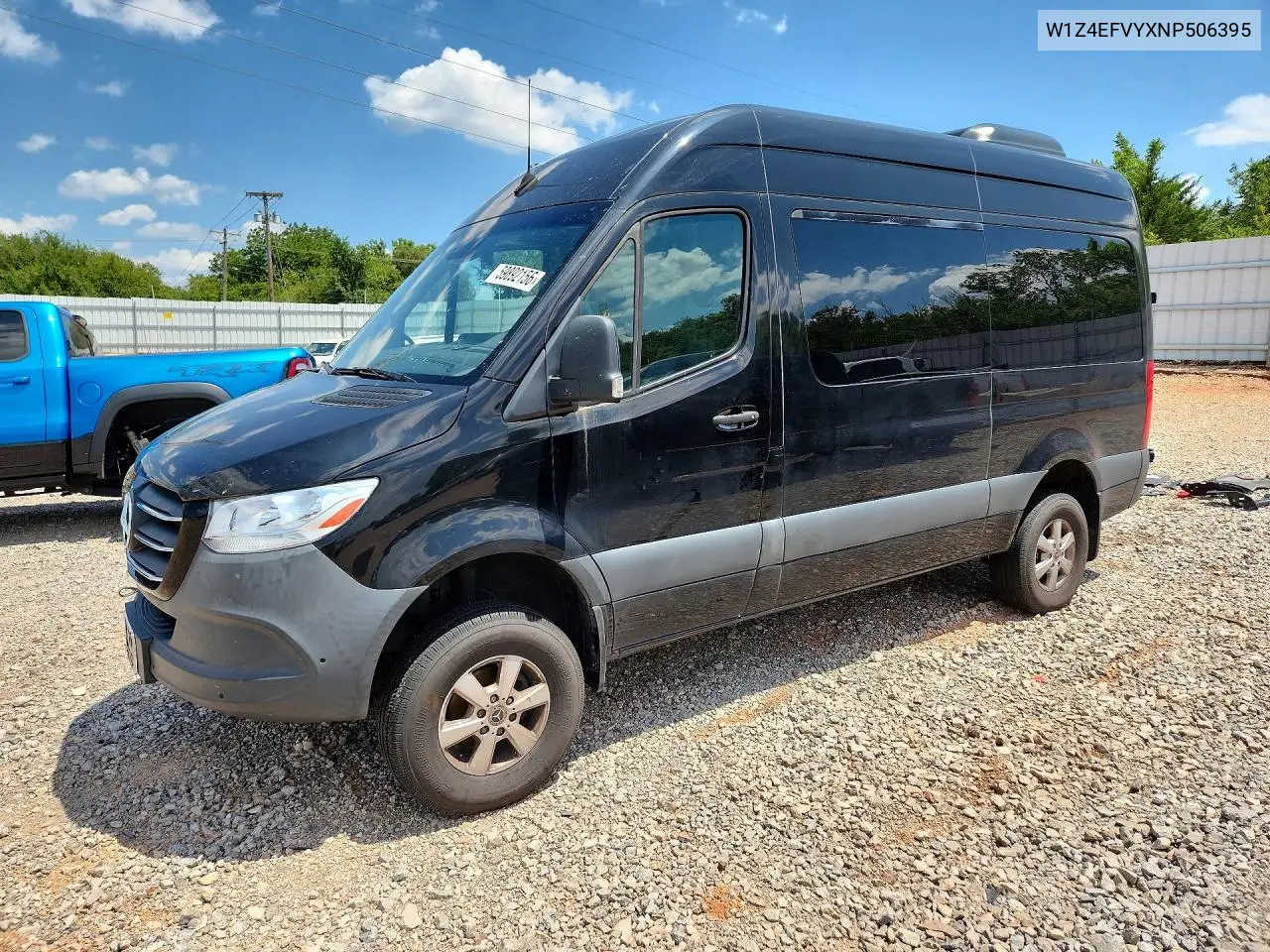 2022 Mercedes-Benz Sprinter 2500 VIN: W1Z4EFVYXNP506395 Lot: 59892156