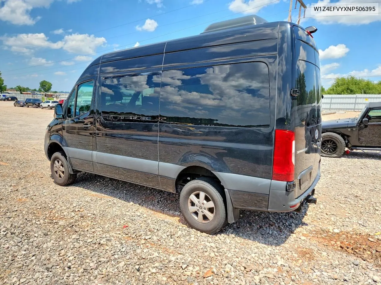 2022 Mercedes-Benz Sprinter 2500 VIN: W1Z4EFVYXNP506395 Lot: 59892156