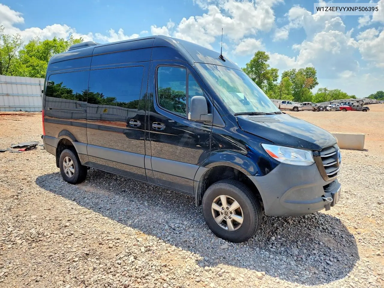 2022 Mercedes-Benz Sprinter 2500 VIN: W1Z4EFVYXNP506395 Lot: 59892156