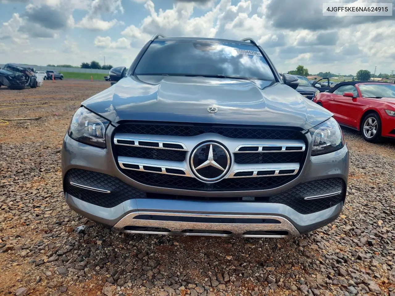 2022 Mercedes-Benz Gls 450 4Matic VIN: 4JGFF5KE6NA624915 Lot: 60044206