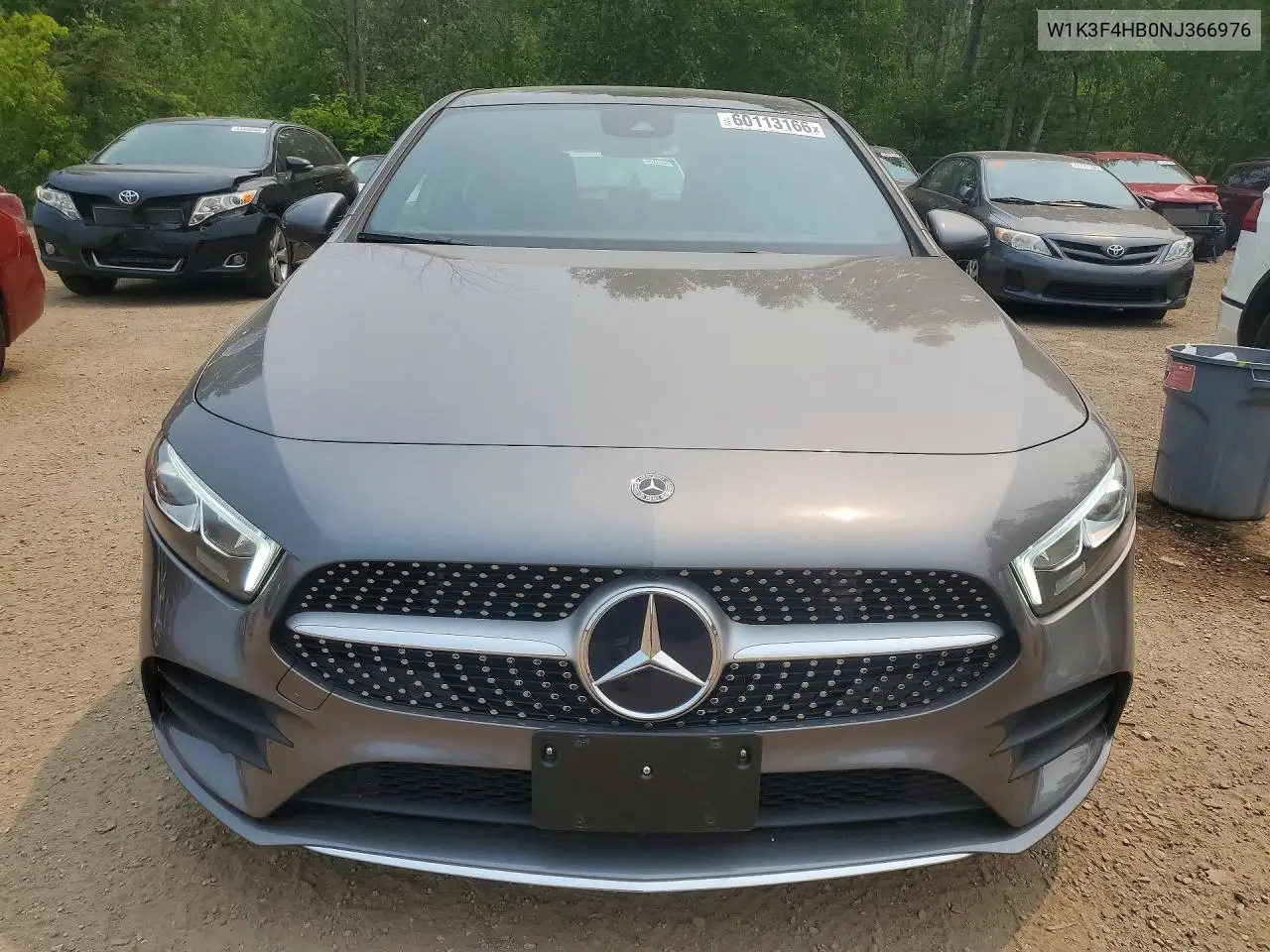 2022 Mercedes-Benz A 250 4Matic VIN: W1K3F4HB0NJ366976 Lot: 60113166