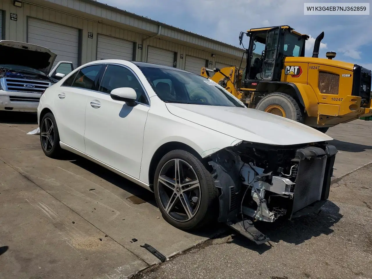 2022 Mercedes-Benz A 220 VIN: W1K3G4EB7NJ362859 Lot: 60153116