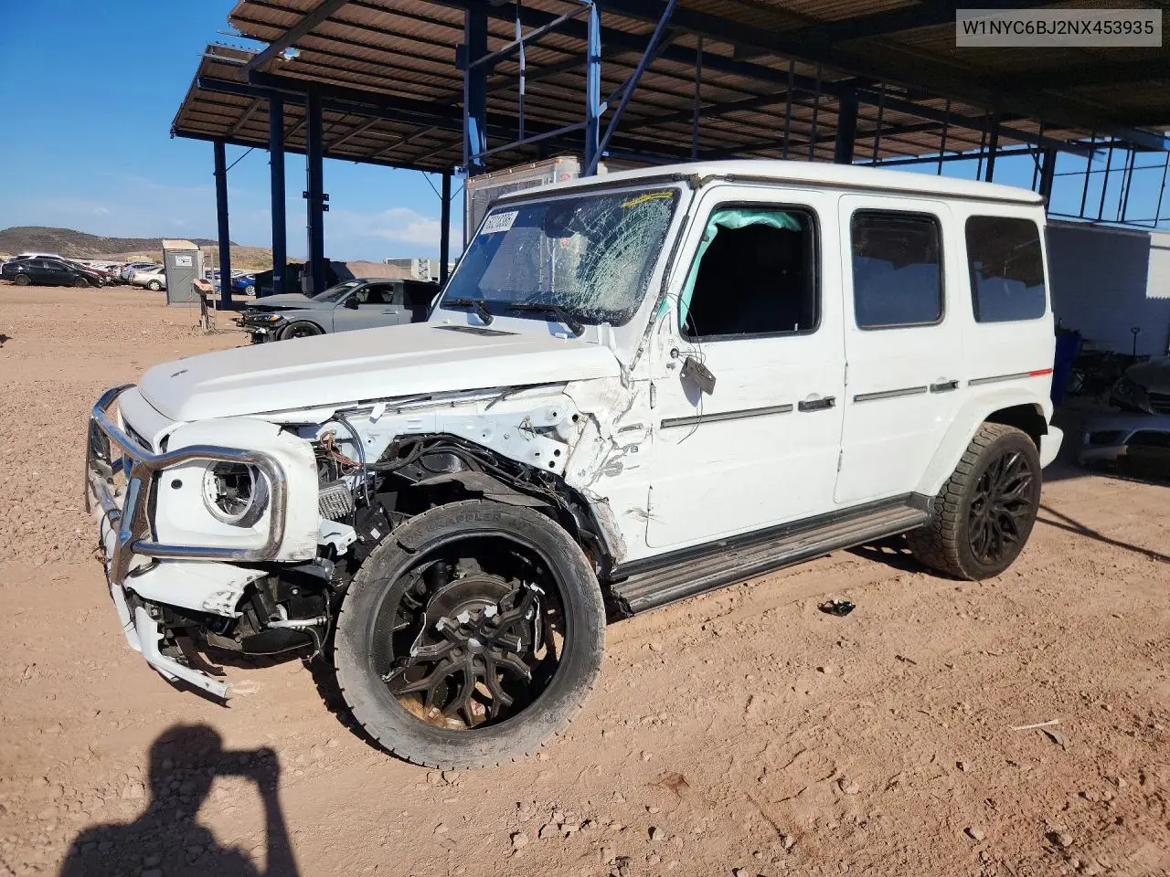 2022 Mercedes-Benz G 550 VIN: W1NYC6BJ2NX453935 Lot: 60218386