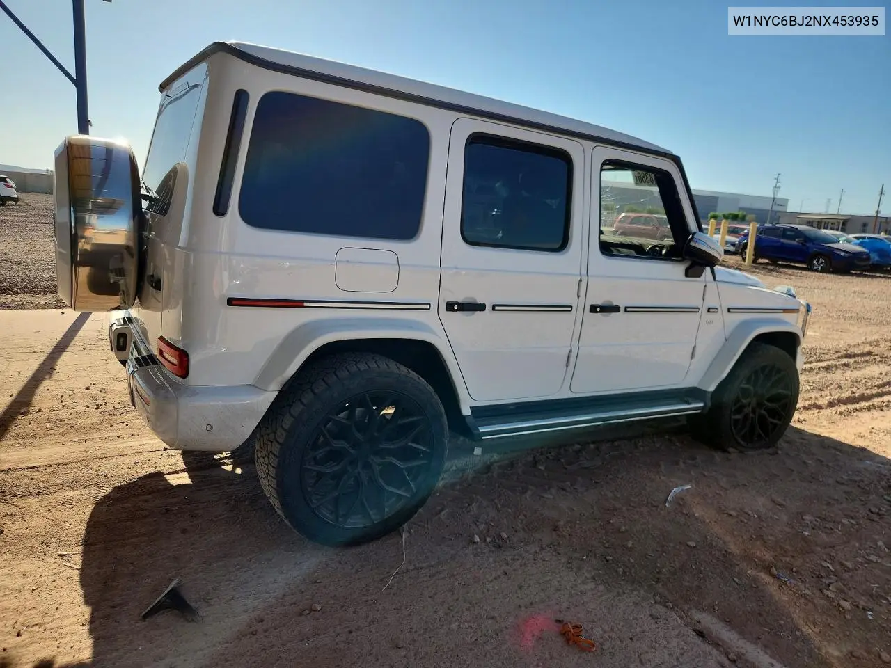 2022 Mercedes-Benz G 550 VIN: W1NYC6BJ2NX453935 Lot: 60218386