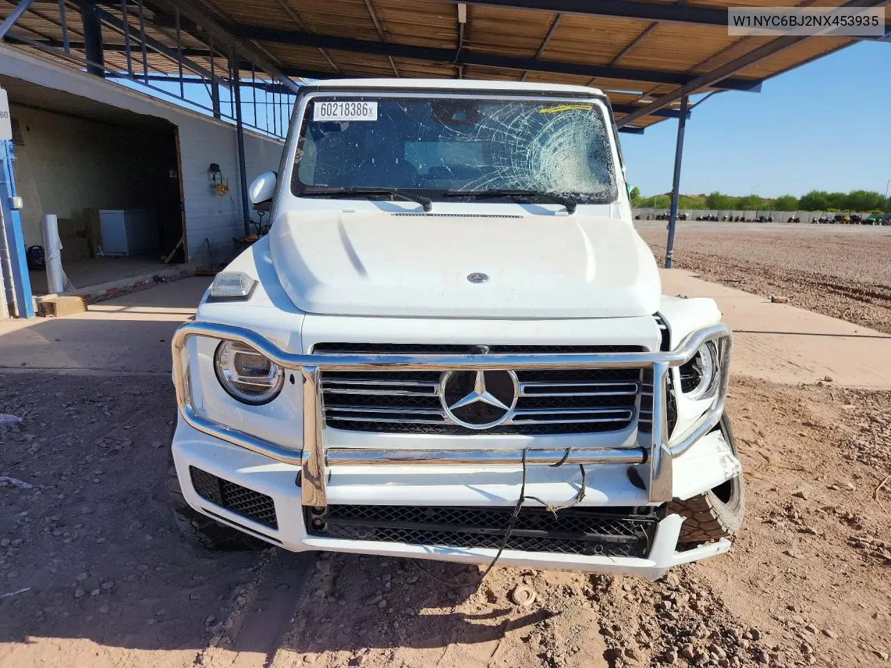2022 Mercedes-Benz G 550 VIN: W1NYC6BJ2NX453935 Lot: 60218386