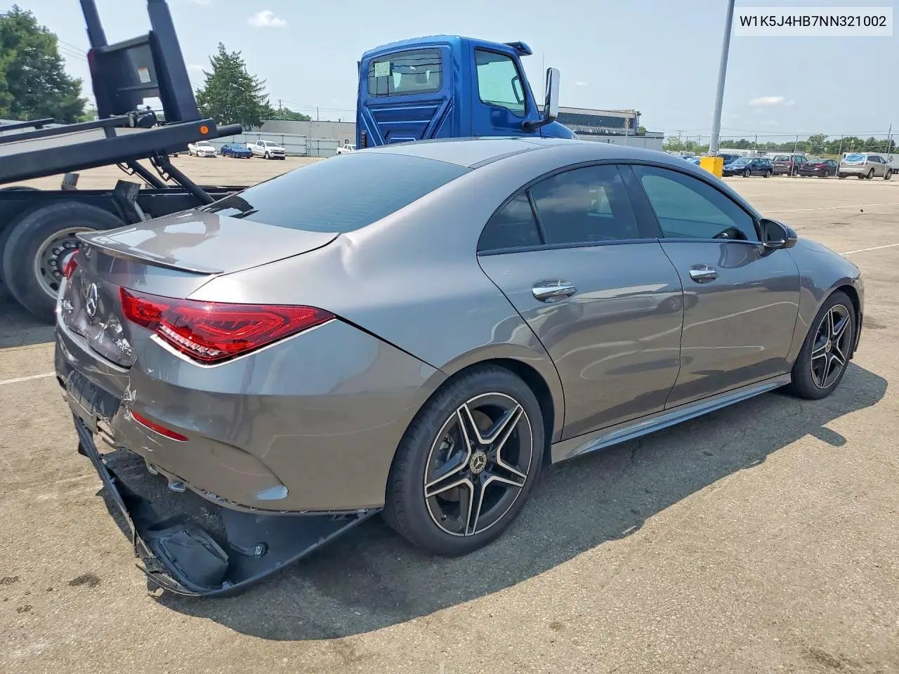 2022 Mercedes-Benz Cla 250 4Matic VIN: W1K5J4HB7NN321002 Lot: 60375186